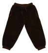 Duns Sweden terry badstof  lange broek chocolade
