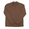 copy of Joha merino woolen shirt warm brown