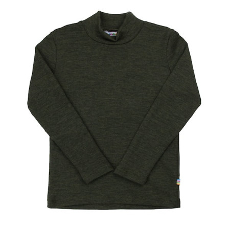 Joha merino woolen shirt moss green