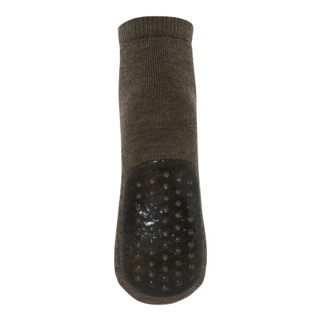 copy of MP Denmark woolen antislip socks brown melange