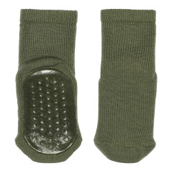 MP Denmark woolen antislip socks olivine