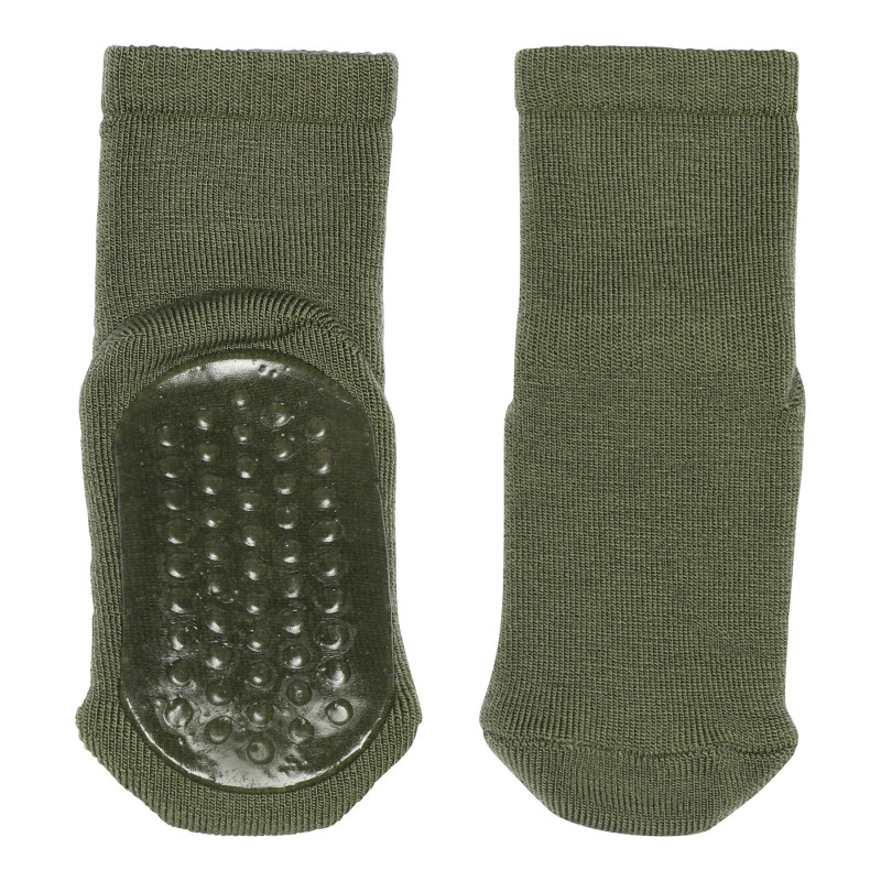 MP Denmark woolen antislip socks olivine