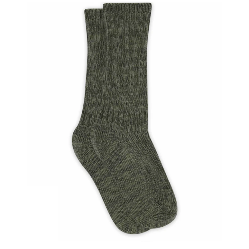 MP Denmark woolen quinn socks olivine