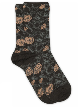 MP Denmark wollen damessokken  Dahlia dark brown (79752)