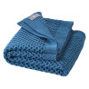 Disana woolen honeycomb  blanket 80*100  dove blue