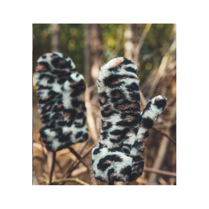 copy of We are woven woolen mittens flat white