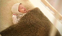 We are Wovens wollen deken espresso