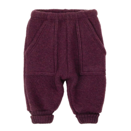 Joha merino wolfleece broek plum  (29474)
