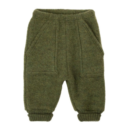 Joha merino wolfleece broek dark olive (29474)