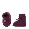 Joha woolfleece booties plum