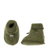 Joha woolfleece booties dark olive