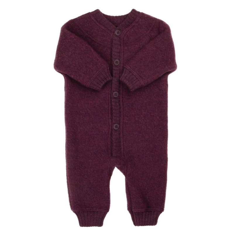 Joha merino woolfleece jumpsuit plum