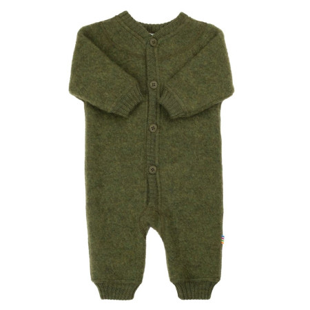 Joha merino wolfleece jumpsuit dark olive (39474)