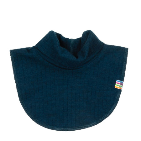 Joha woolen polo neck dark turquoise