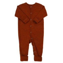 Joha merino woolen jumpsuit russet