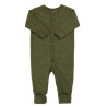 Joha merino woolen jumpsuit dark olive