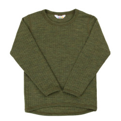 Joha woolen longsleeve dark olive