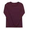 Joha woolen long sleeve shirt plum