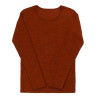 Joha woolen long sleeve shirt russet
