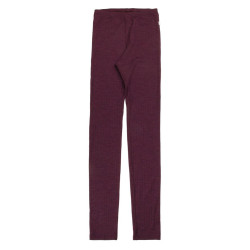 Joha woolen ladies legging plum