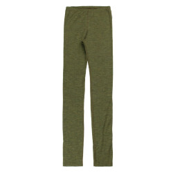 Joha wollen dames rib legging dark olive (27507)