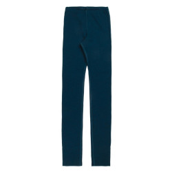 Joha woolen ladies legging dark turquoise