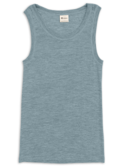 Engel Natur wolzijde herenhemd mountain  blue (704005)