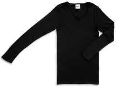 Engel Natur wool silk longsleeve black