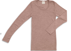 Engel Natur wolzijden longsleeve dusty rose (704970)