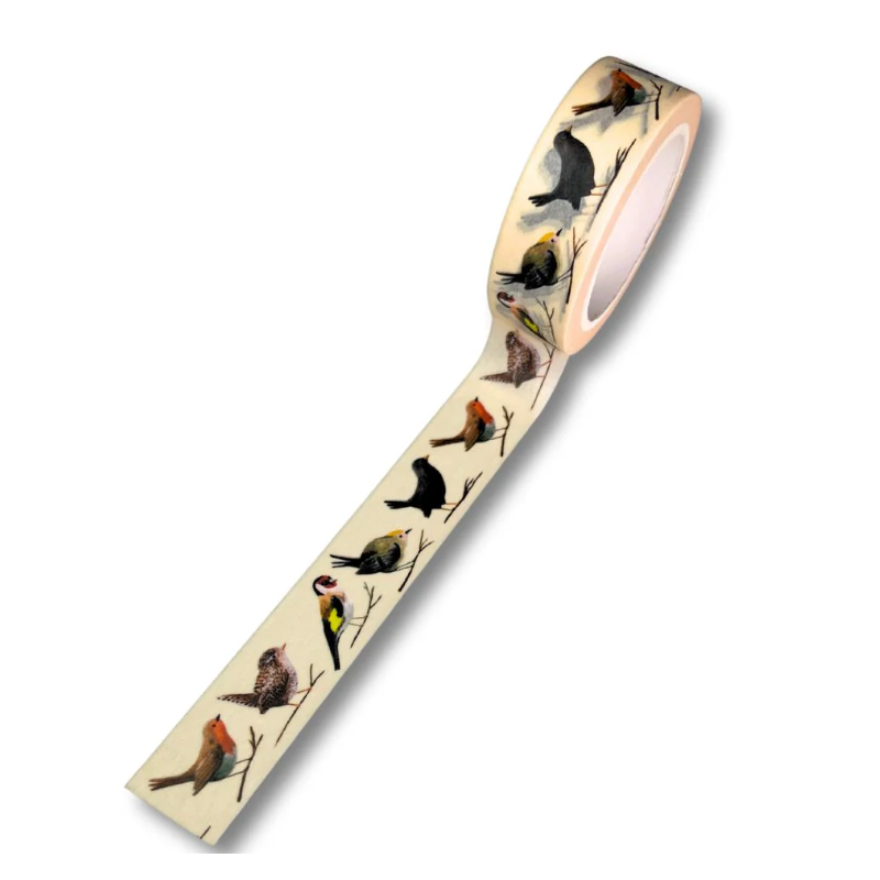 Esther Bennink washi tape vogels