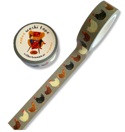 Esther Bennink washi tape kippen