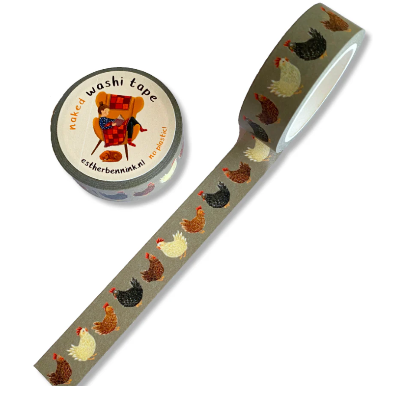 Esther Bennink washi tape kippen