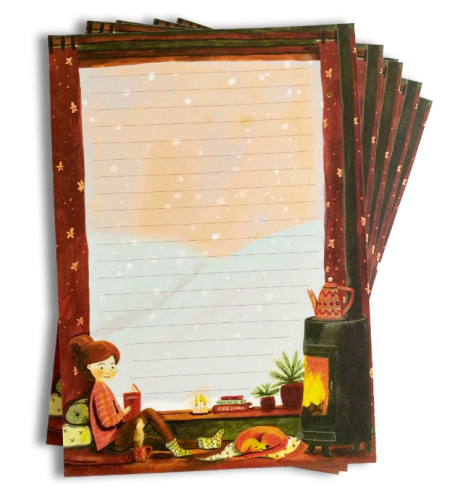 Esther Bennink notitieblok a5 cosy winter