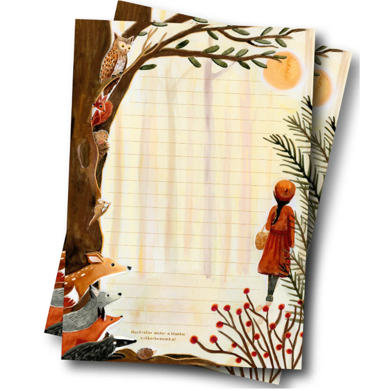 Esther Bennink notitieblok a5 never alone