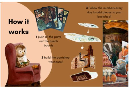 Esther Bennink adventskalender de boekwinkel