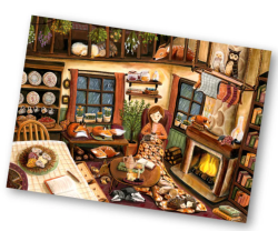 Esther Bennink postkaart cosy shelter