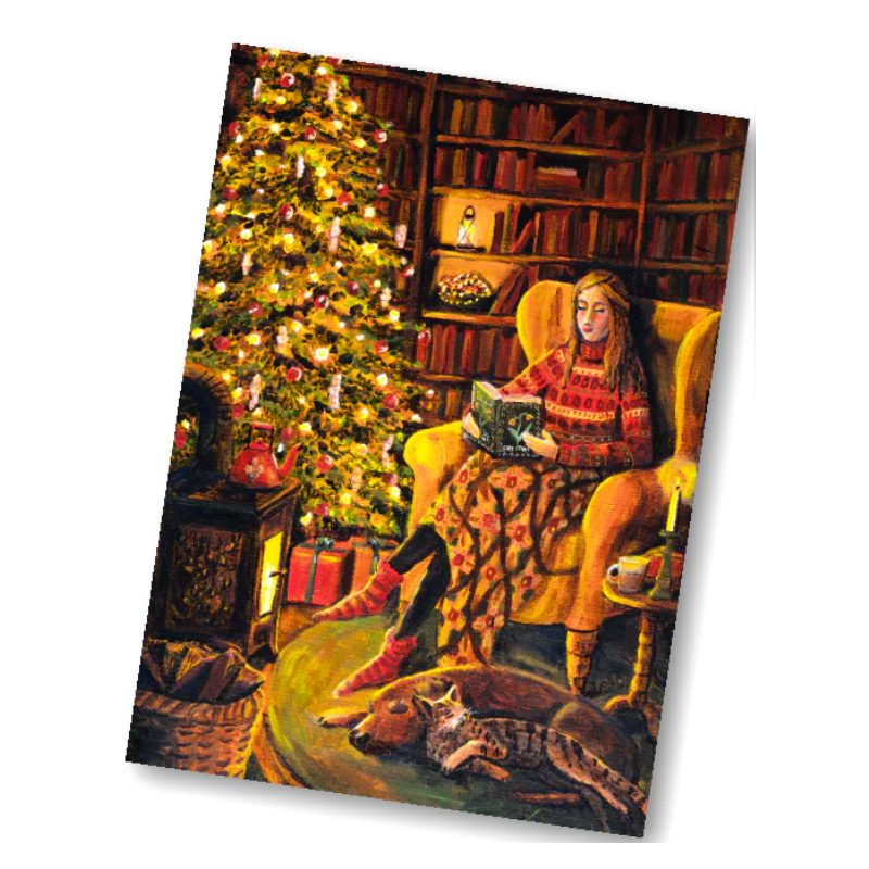 Esther Bennink postkaart kerst warmte