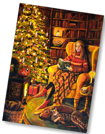 Esther Bennink postkaart kerst warmte