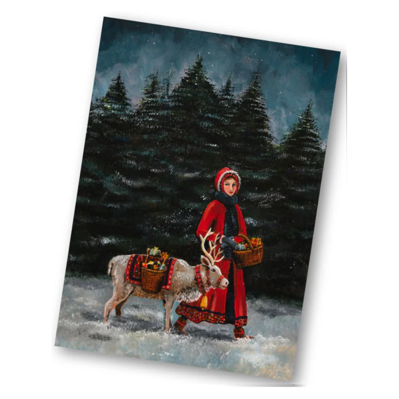 Esther Bennink postkaart een volksverhaal