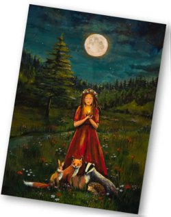 Esther Bennink postkaart verbinding met de natuur