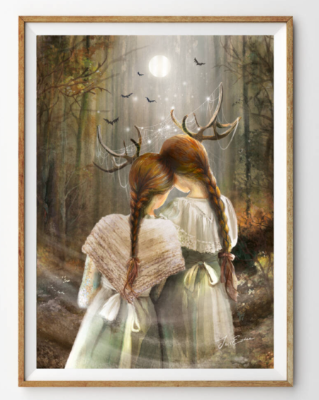 Iris Esther artprint Entangled