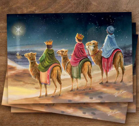 Iris Esther postkaart epiphany