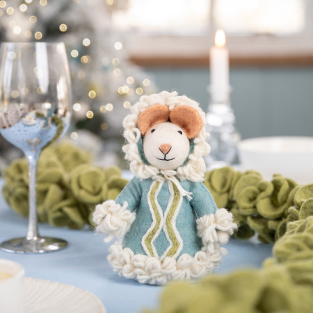 Sjaal met Verhaal decoratie muis eskimuis