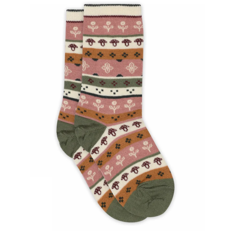 MP Denmark woolen socks Vintage rose Roskva (79283)
