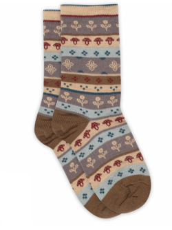 copy of MP Denmark woolen socks dark purple dove Roskva (79283)