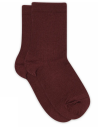 MP Denmark rib socks dark wine red (1451)