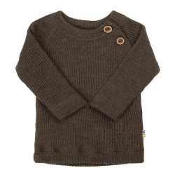 Joha woolen knitted sweater brown (14122)