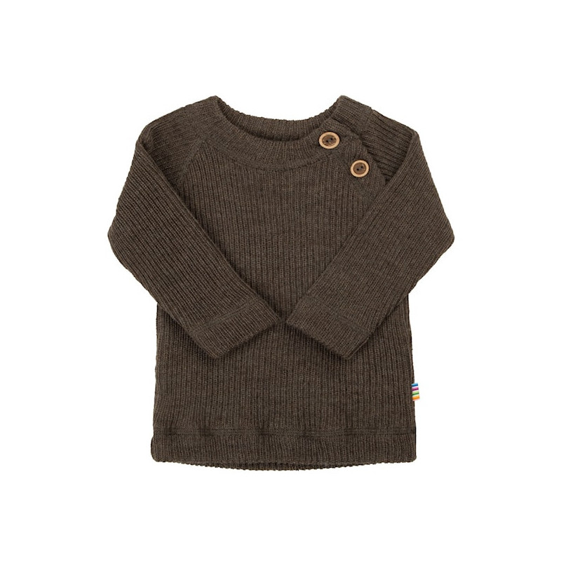 Joha woolen knitted sweater brown (14122)