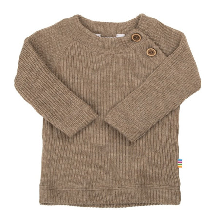 Joha woolen knitted sweater beige (14122)