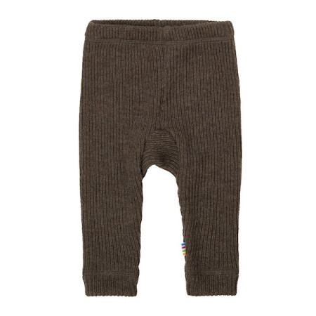 Joha woolen knitted pants brown (24122)
